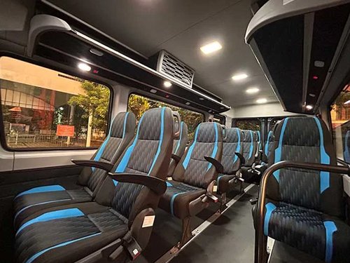 Force Urbania van for Kerala sightseeing tours